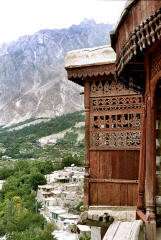 Tibetan-style Baltit Fort in the Hunza Valley, erstwhile seat of the Mirs of Hunza