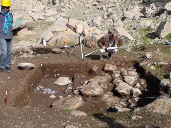 Excavations at Hung-e Azhdar