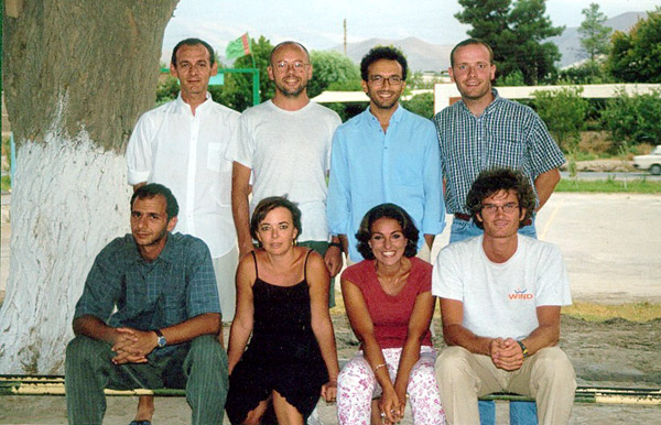Team members, Expedition 2001