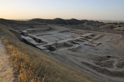 General view of the excavated area at the end of the 2010 season, from the southeast